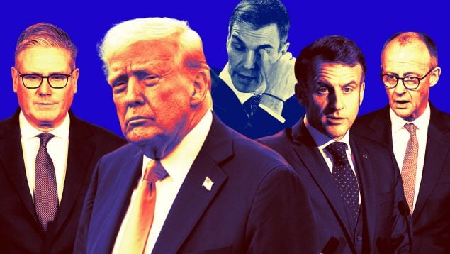 Francia, Alemania y Reino Unido se alían con EEUU en la guerra contra Irán mientras Sánchez ataca a Trump