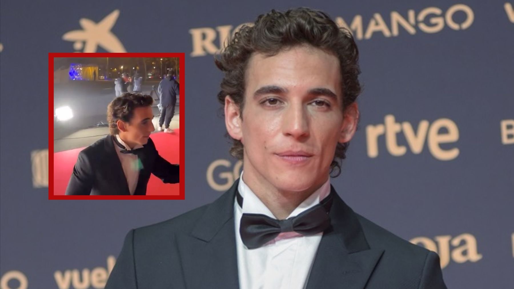 El momento de los Goya que nadie vio: reproches a Miguel Herrán por rechazar la insignia de Palestina