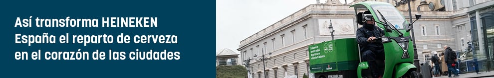Así transforma HEINEKEN España el reparto de cerveza en el corazón de las ciudades