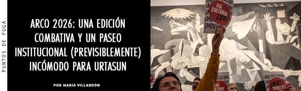 ARCO 2026: una edición combativa y un paseo institucional (previsiblemente) incómodo para Urtasun