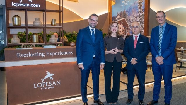 Lopesan presenta en la ITB de Berlín los proyectos de expansión en el Caribe, Madrid y Gran Canaria