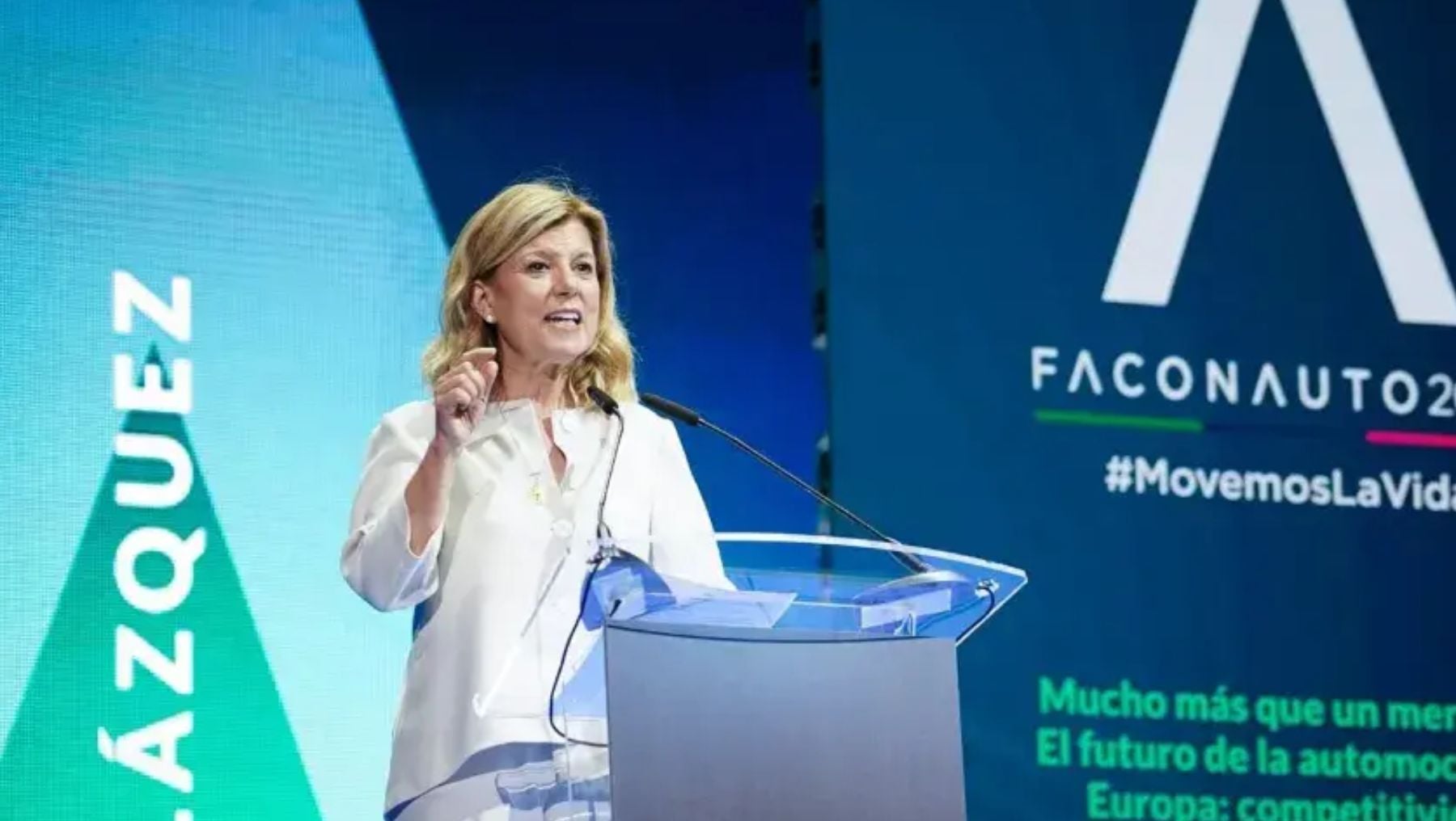 Marta Blázquez, presidenta de Faconauto