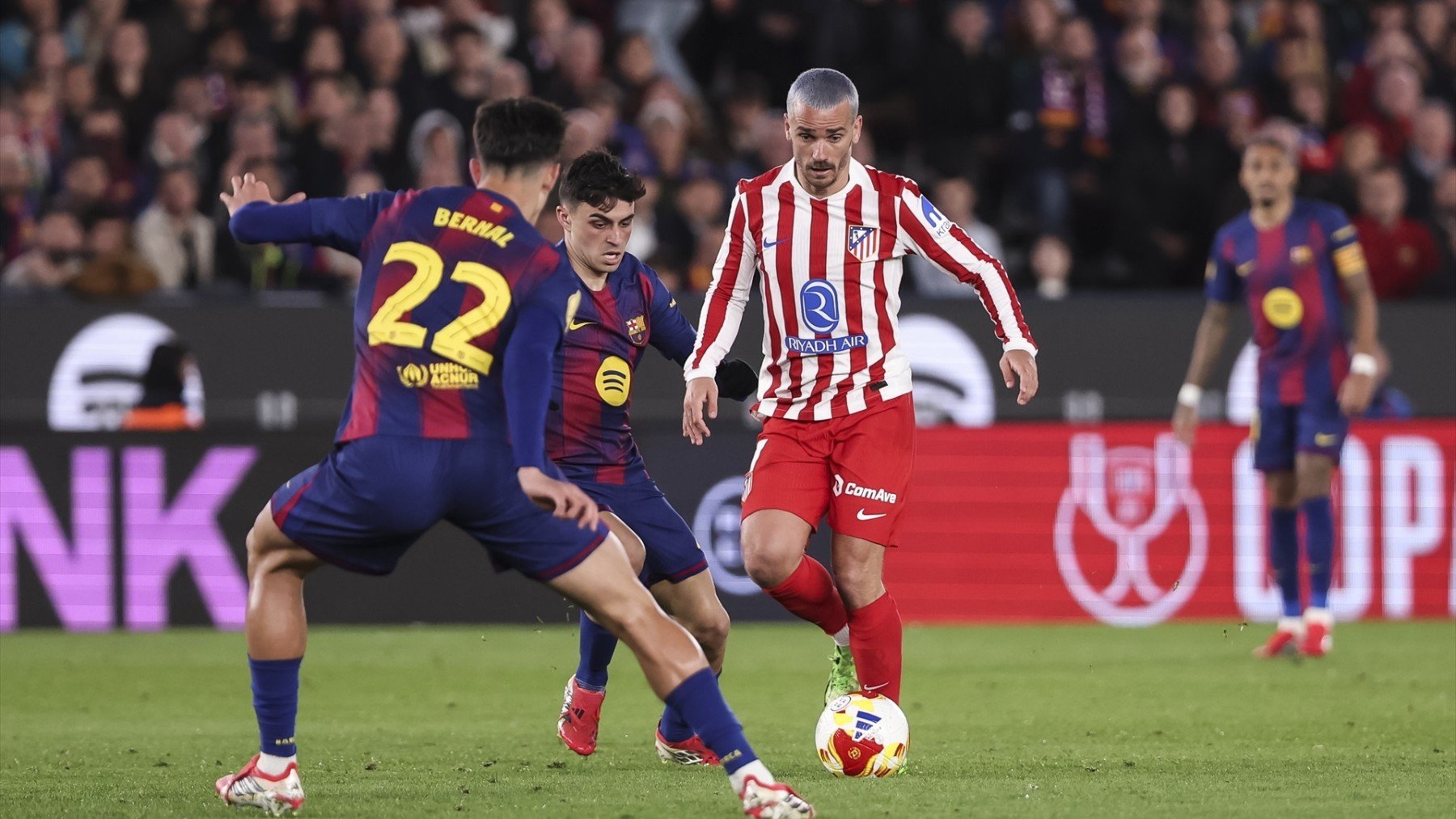 El Atlético resiste al Barcelona y así mismo para volver a una final de Copa del Rey 13 años después