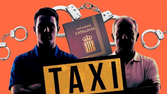Palma catalán taxistas