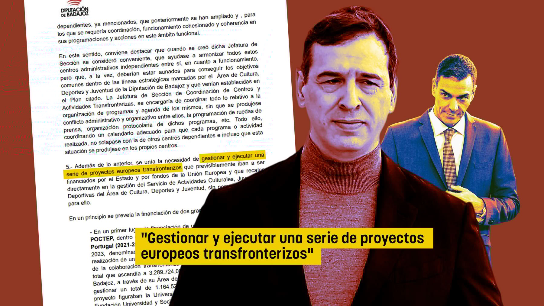 Un escrito de la Diputación revela que el puesto del asesor de Moncloa se creó para ayudar al hermanísimo de Sánchez