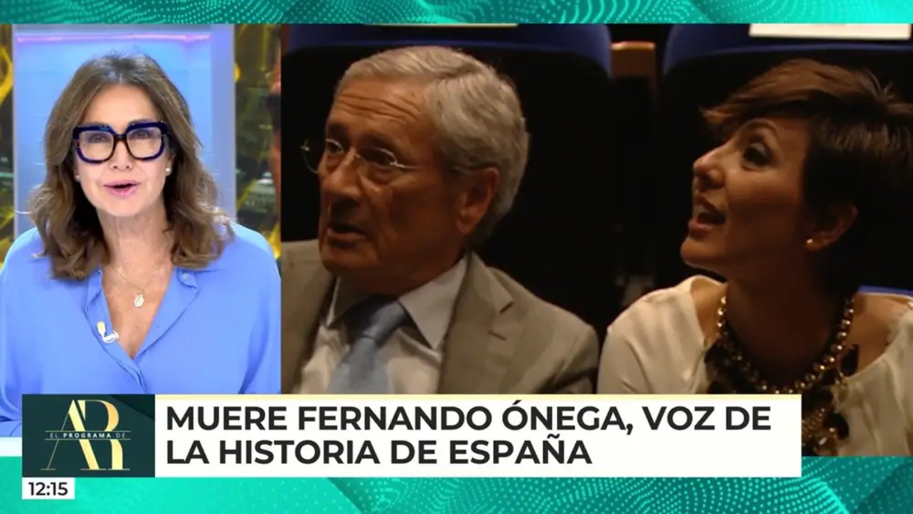 Ana Rosa se despide Fernando Ónega y manda un abrazo a su hija Sonsoles: Rigor y compromiso