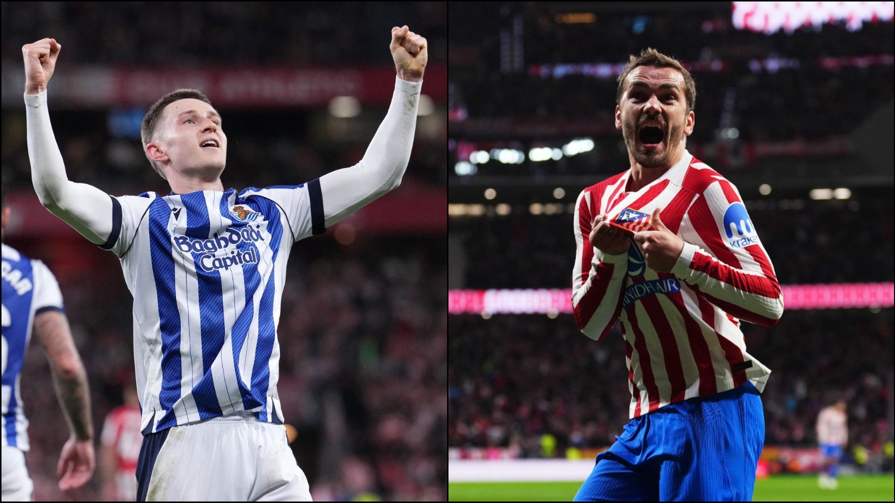 Atlético de Madrid y Real Sociedad jugarán la final de la Copa del Rey en Sevilla