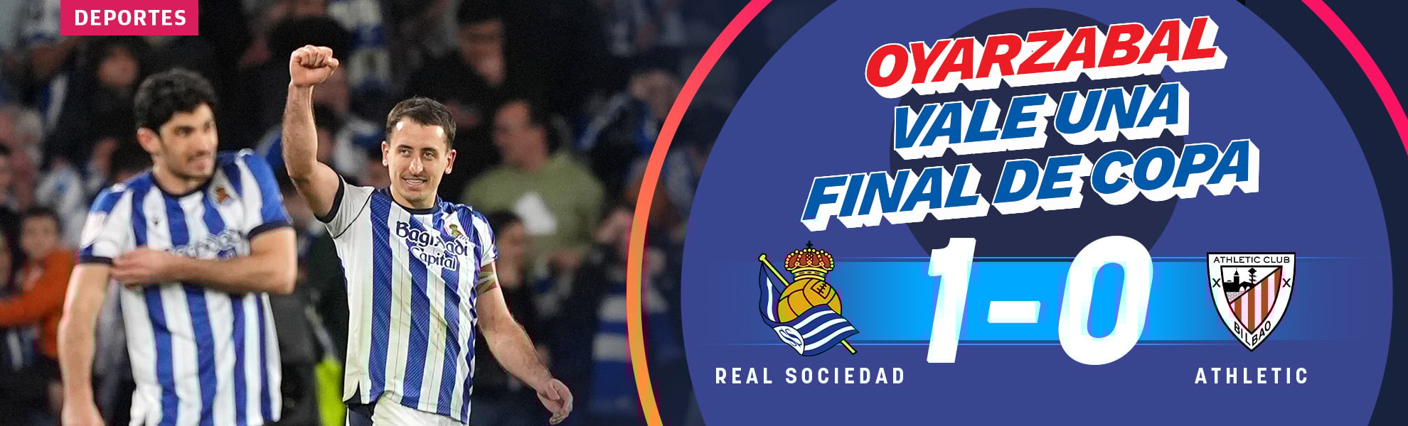 Oyarzabal mete a la Real Sociedad en la final de la Copa del Rey