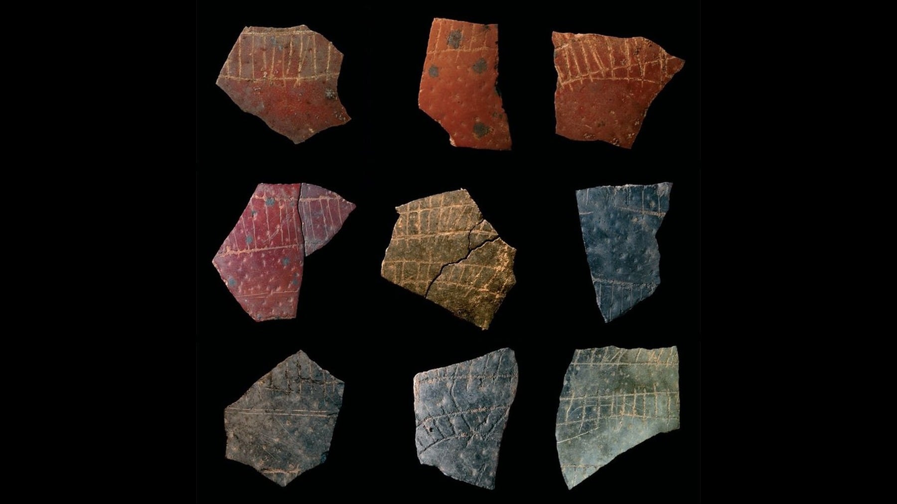 Las figuras geométricas más antiguas de la humanidad tienen 60.000 años y estaban en huevos de avestruces africanos