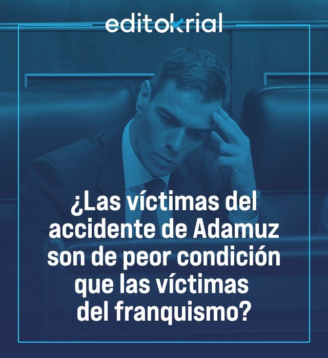 ¿Las víctimas de Adamuz son de peor condición que las víctimas del franquismo?