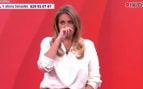 Pepa Romero se emociona con la noticia de la muerte de Fernando Ónega. (Atresmedia)