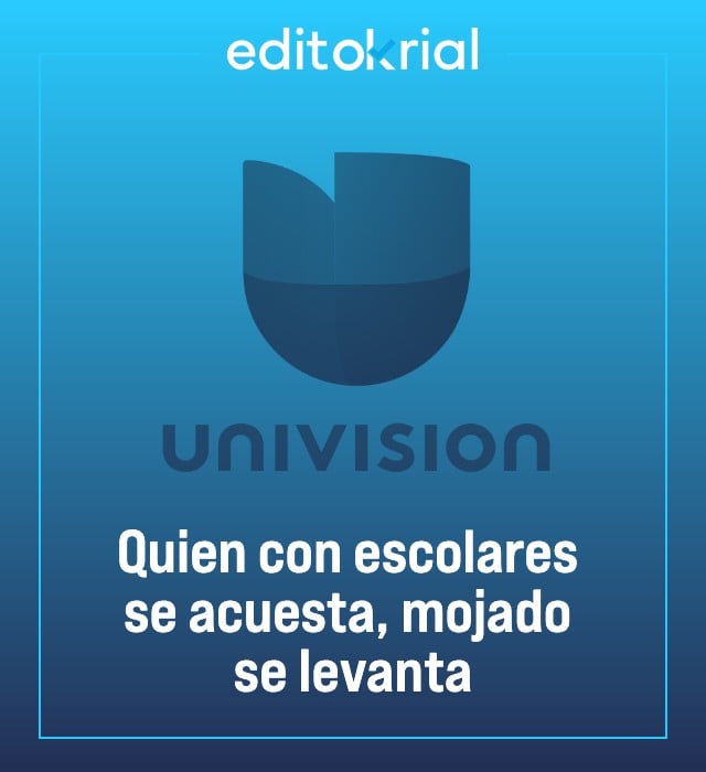 Quien con escolares se acuesta, mojado se levanta