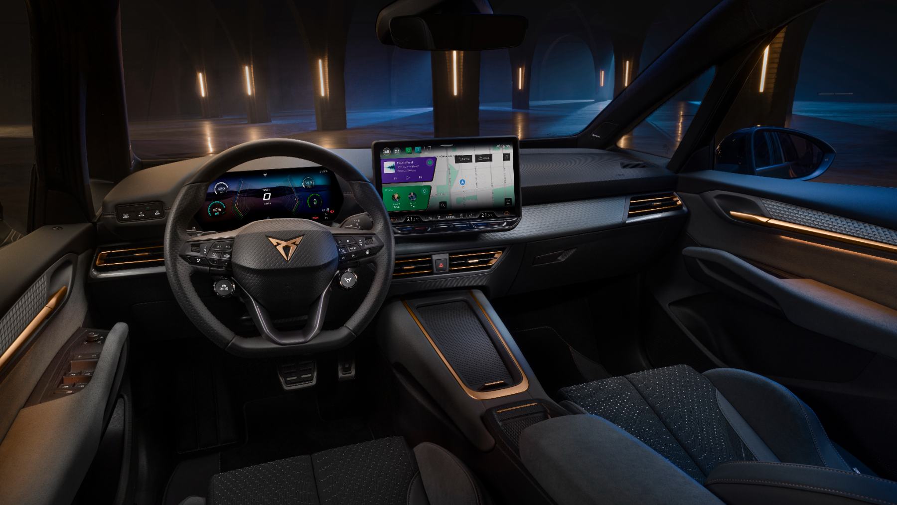 Interior del Cupra Born