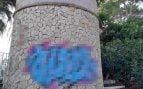 Palma pintadas vandálicas