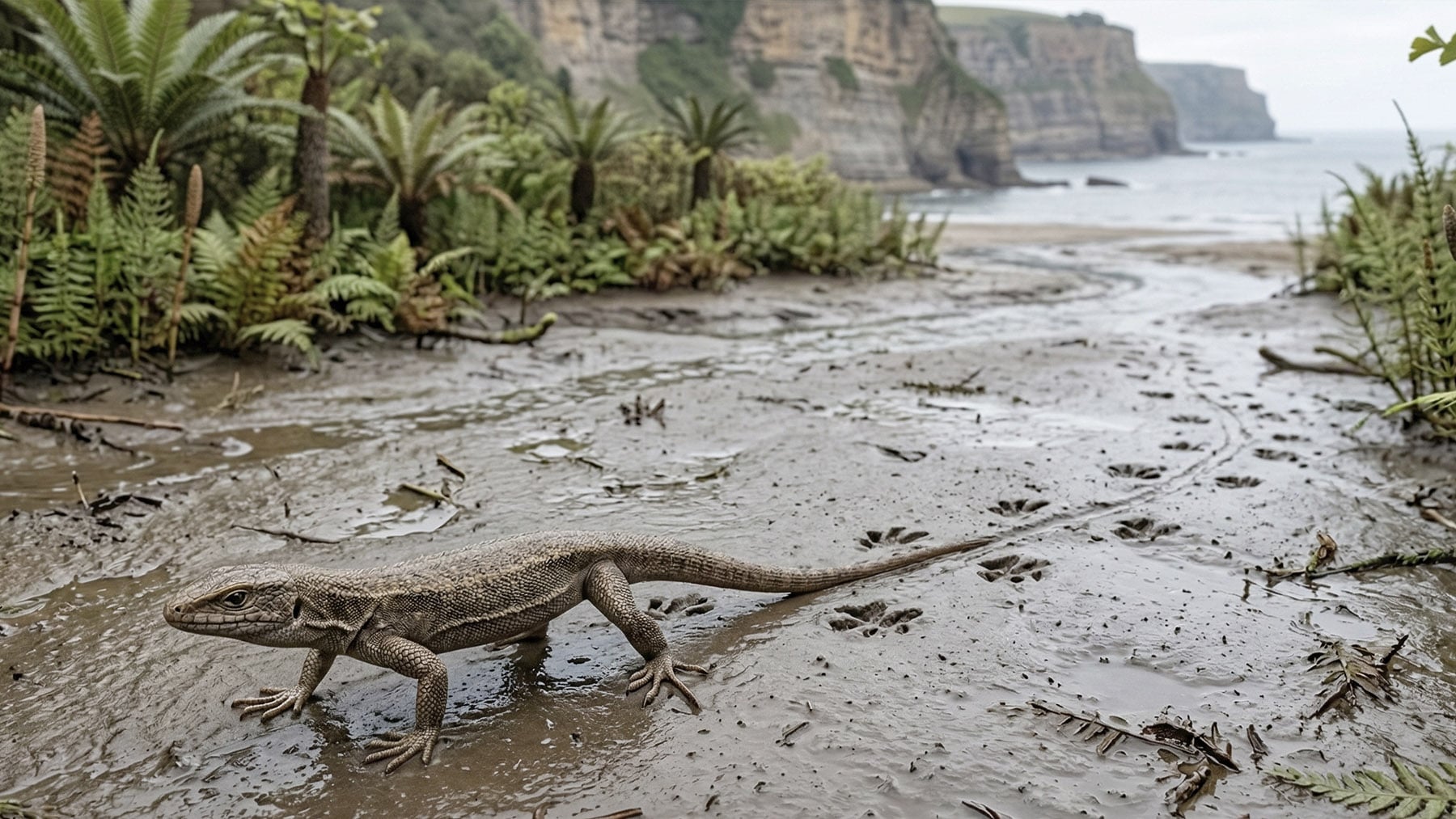Descubrimiento histórico en Asturias: confirmadas las huellas de los lagartos jurásicos más antiguos de Europa