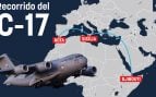 España sí colabora en la guerra: el C-17 de Rota acabó en una base de drones que EEUU usa contra Irán