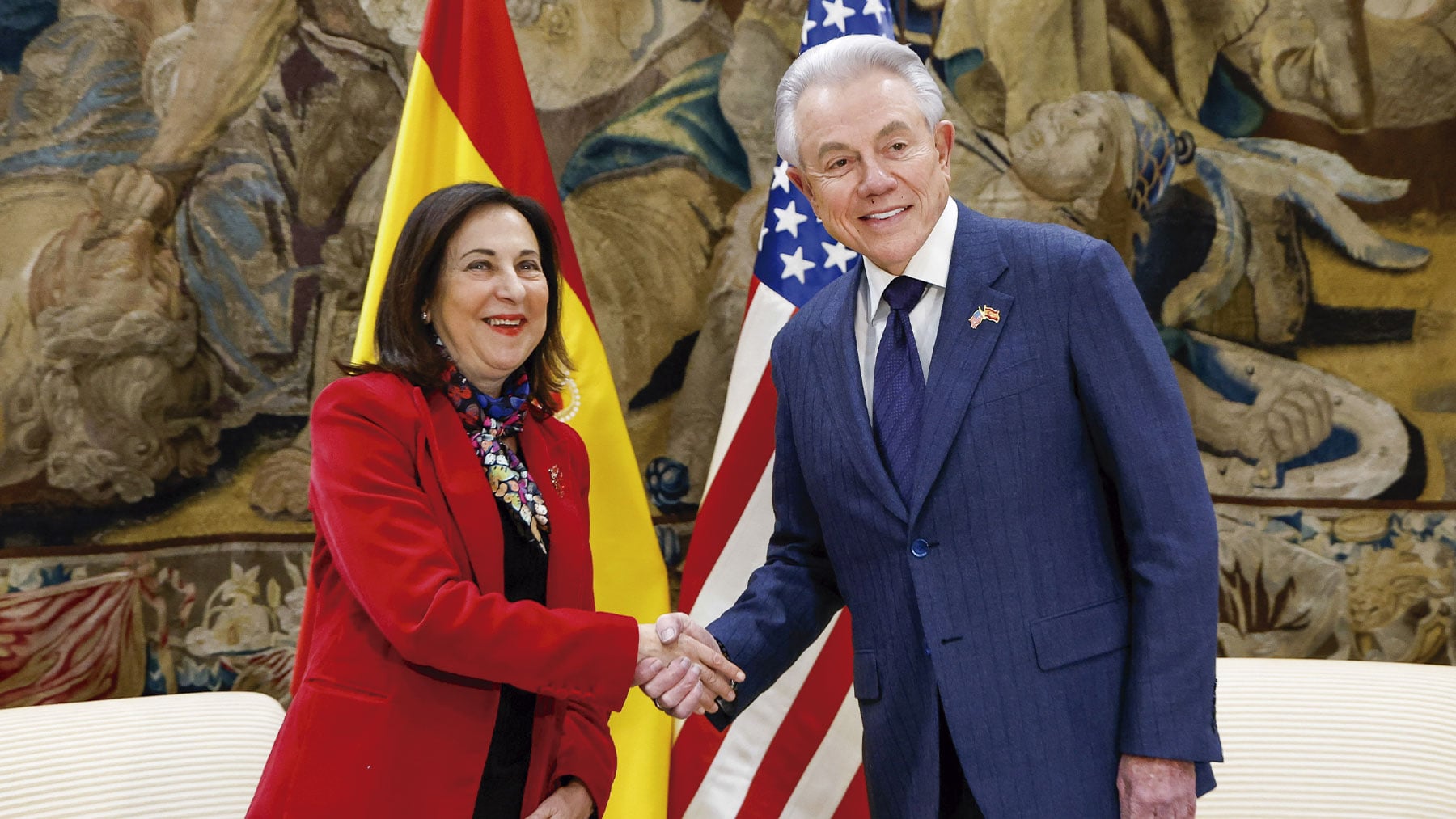 Polémica por un audio de Margarita Robles: ¿dice Yo estoy con Trump?