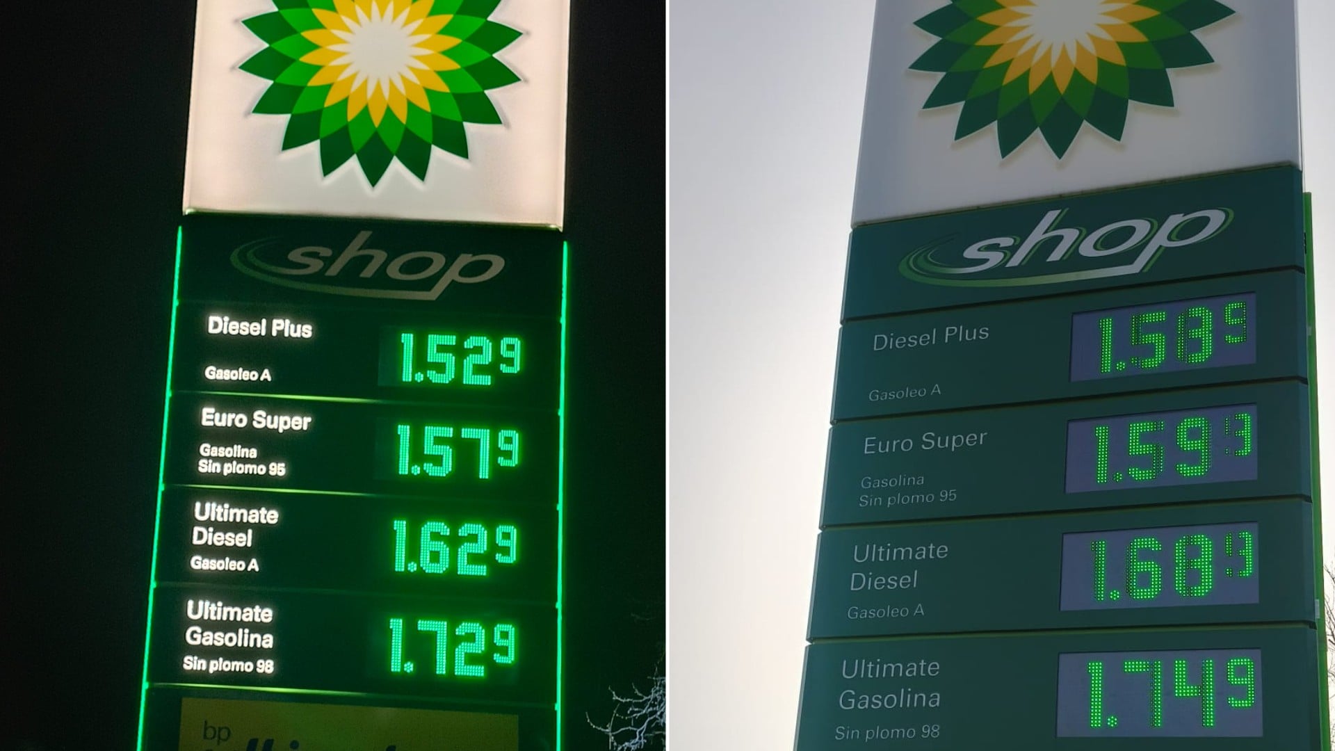 Las gasolineras suben los precios 6 céntimos en un día aunque el gas que sirven llegó hace semanas