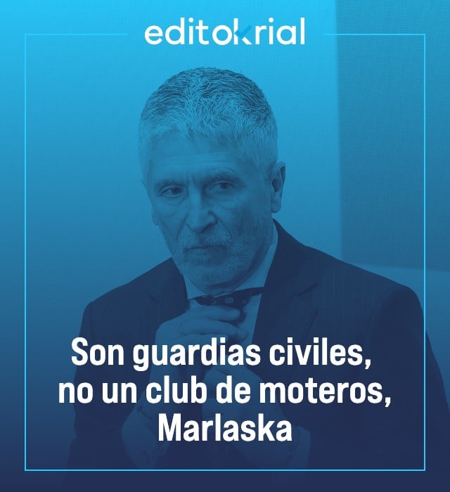 Son guardias civiles, no un club de moteros, Marlaska