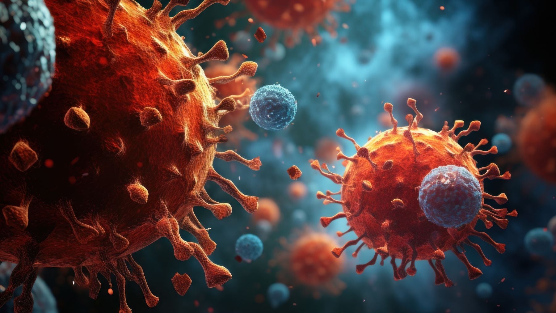 Virus. Imagen de Freepik.