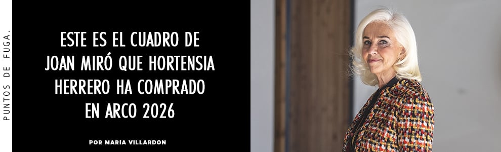 Este es el cuadro de Joan Miró que Hortensia Herrero ha comprado en ARCOmadrid 2026