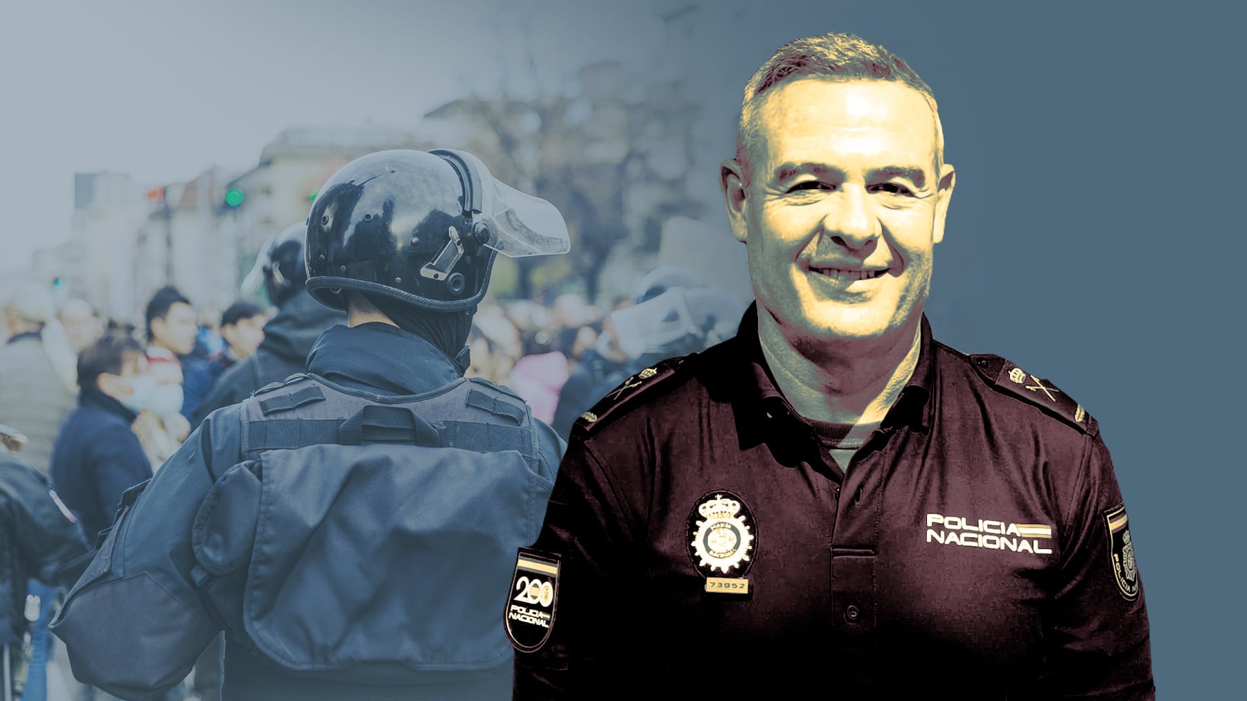 El comisario Santafé: un jefe de los antidisturbios convertido en DAO