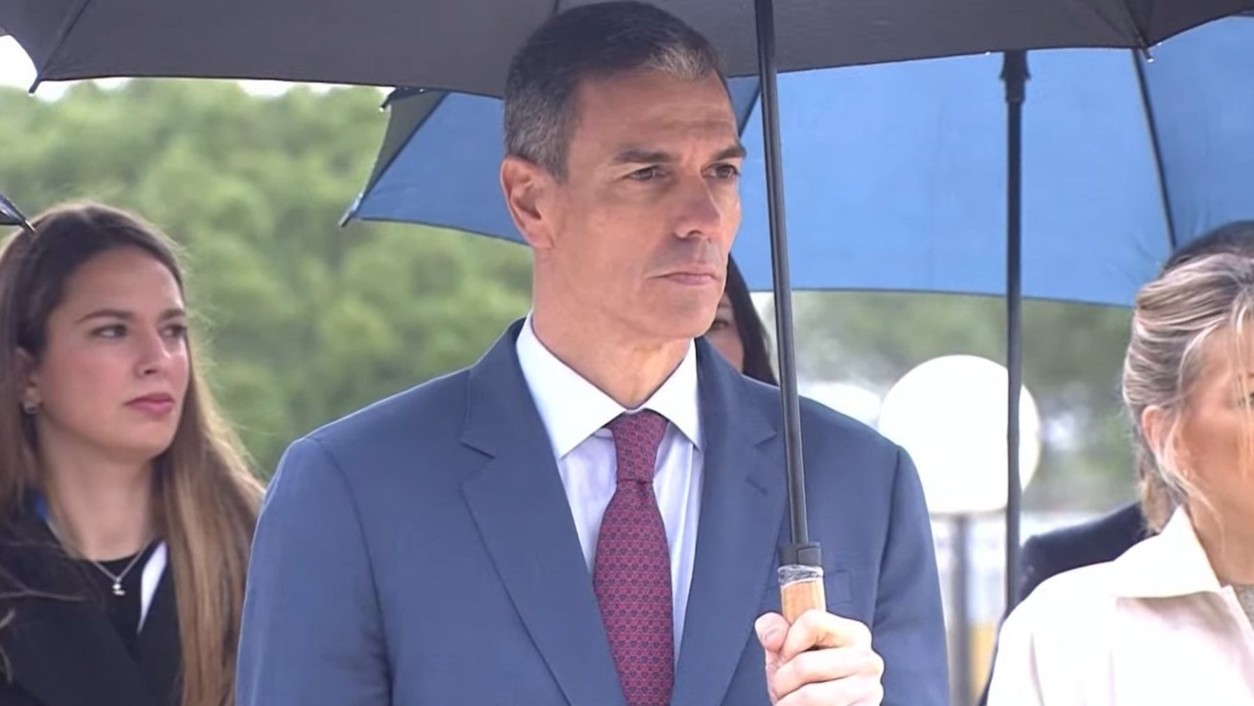 Pedro Sánchez, este viernes en Huelva.