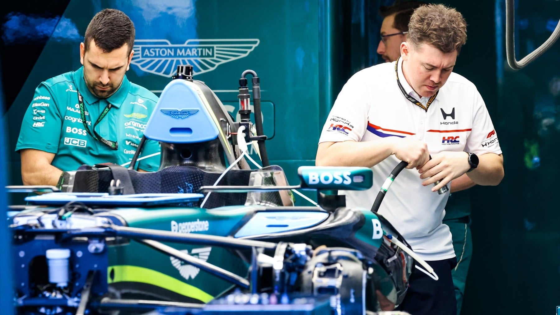 Honda presume de mejoras a pesar del desastre en Aston Martin: Hay menos vibraciones