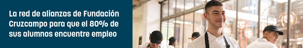 La red de alianzas de Fundación Cruzcampo para que el 80% de sus alumnos encuentre empleo