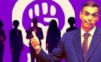8M, feminista, sánchez, gobierno, empresas