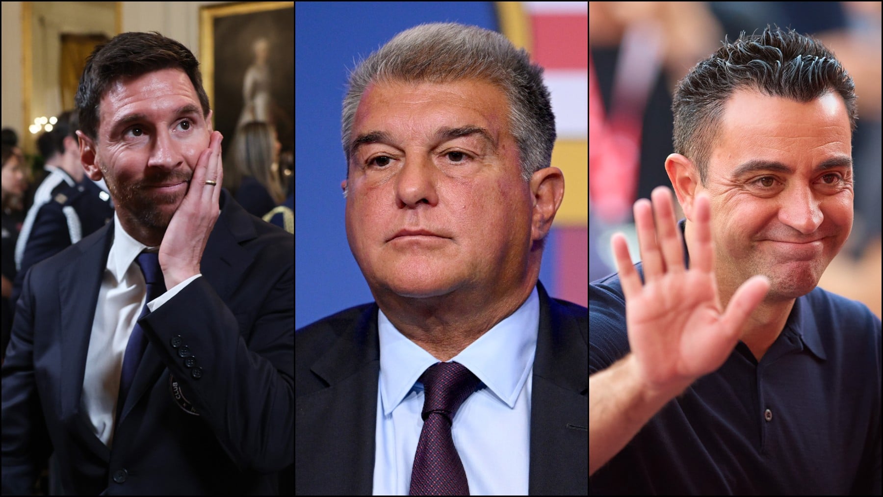 Bomba nuclear de Xavi contra Laporta: Impidió que Messi volviese porque temía que le hiciese la guerra