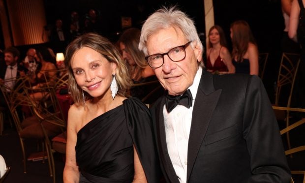 harrison ford, mujer harrison ford,