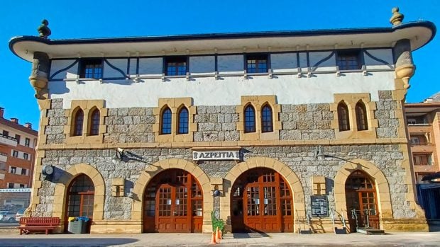 Estaci&oacute;n de Azpeitia en la V&iacute;a Verde del Urola. (Foto: viasverdes.es).