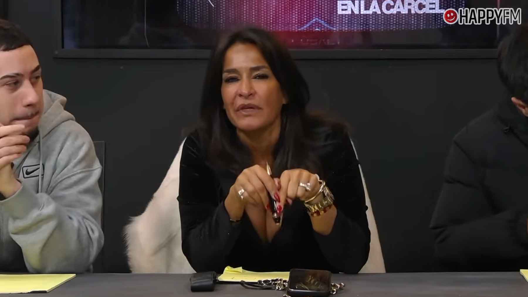 Aída Nízar en ‘La Cárcel de los Gemelos’ (YouTube).