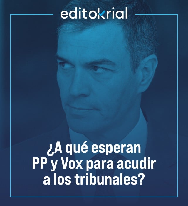 ¿A qué esperan PP y Vox para acudir a los tribunales?