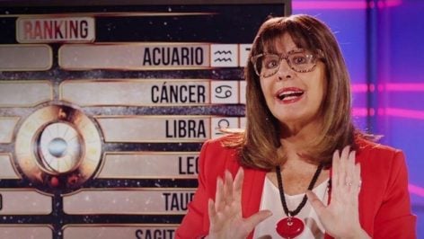 Esperanza Gracia en ‘El Horóscopo’. (Telecinco)
