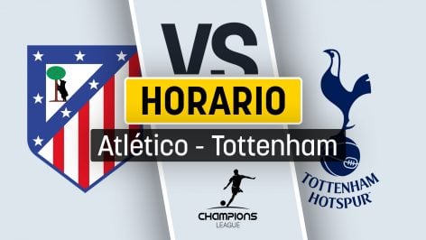 Atlético de Madrid – Tottenham: horario y canal de televisión para ver en directo y en streaming los octavos de la Champions League.