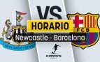 Newcastle Barcelona horario