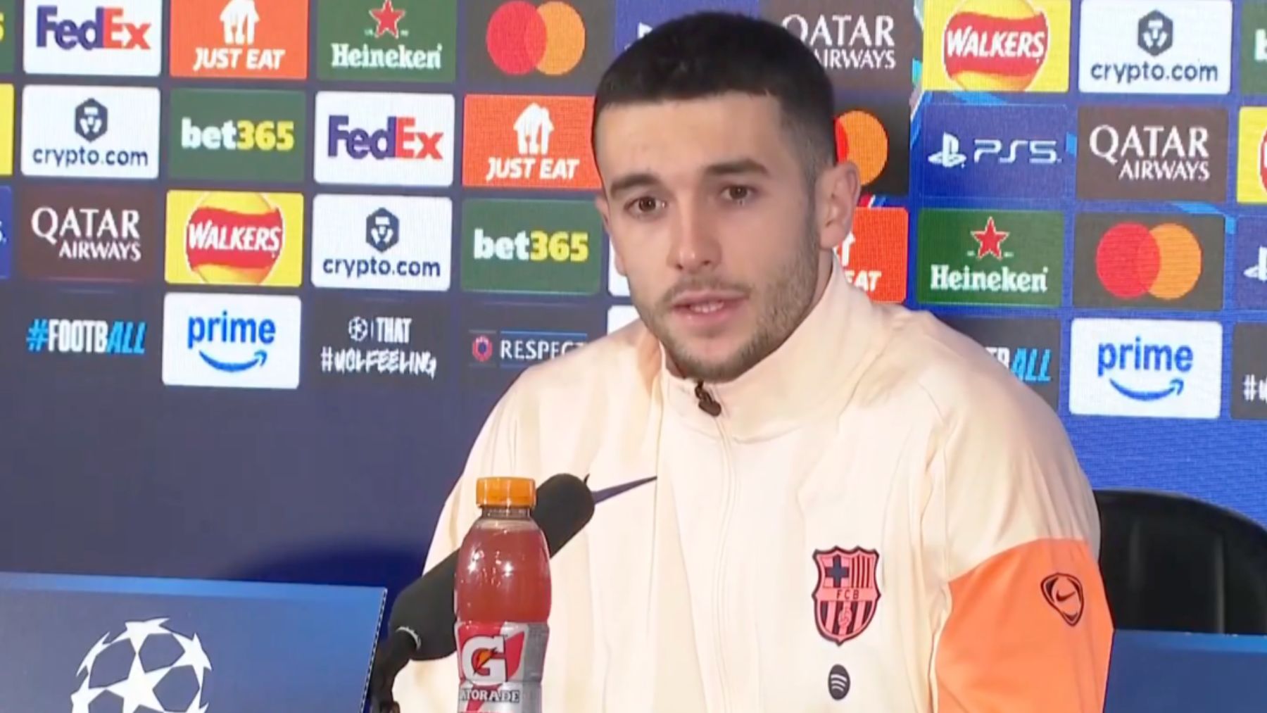 Joan García avisa antes de visitar al Newcastle: Tenemos que aprender de lo que pasó en Madrid