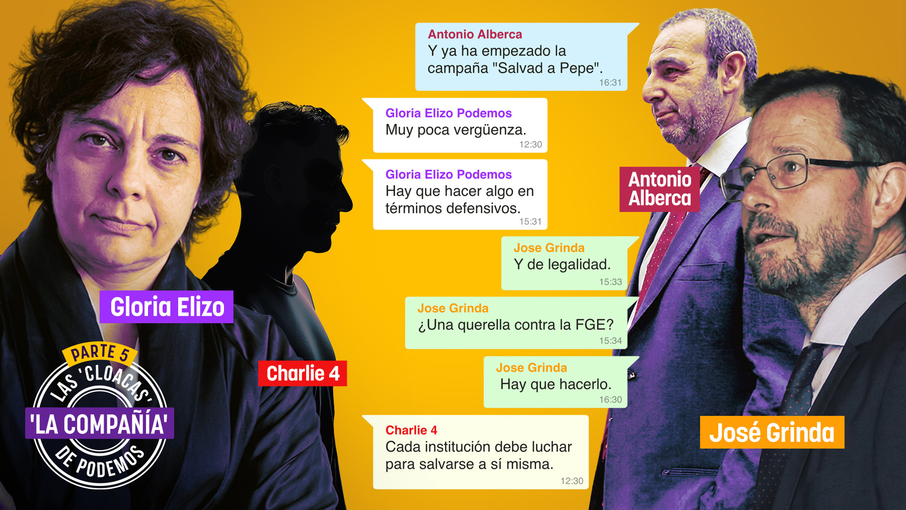 El fiscal Grinda y Podemos conspiraron para apartar a Delgado de la
