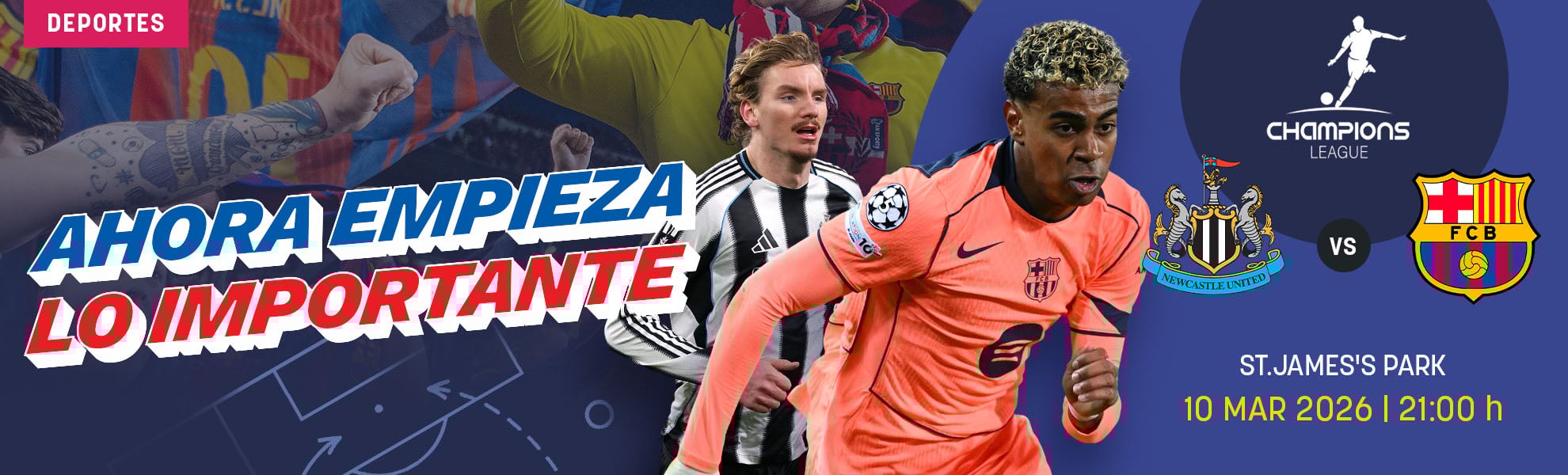 Newcastle-Barcelona: ahora empieza lo importante en la Champions