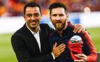 Xavi, Messi