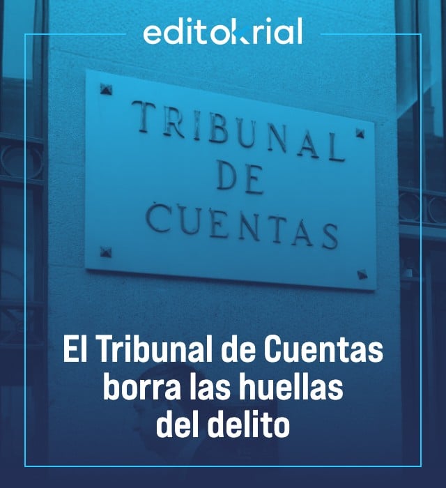 El Tribunal de Cuentas borra las huellas del delito