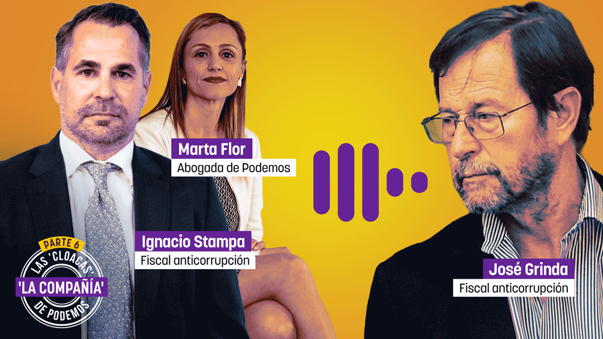 Grinda defendió que Stampa estuviera enrollado con la abogada de Podemos: Peor es que el novio de Delgado sea abogado en Tándem