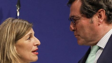 Garamendi y Yoanda Diaz