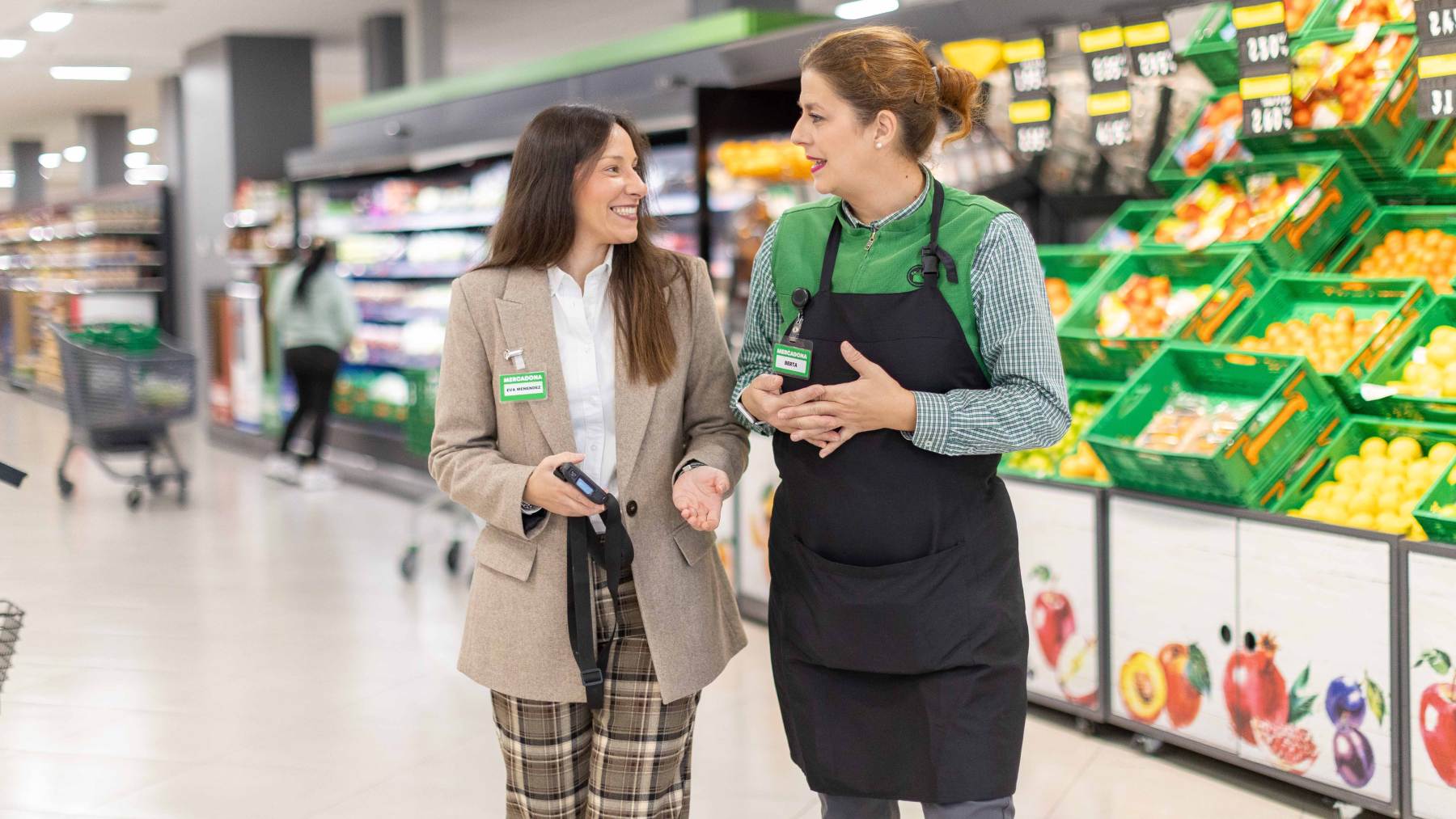 Trabajadores de Mercadona.