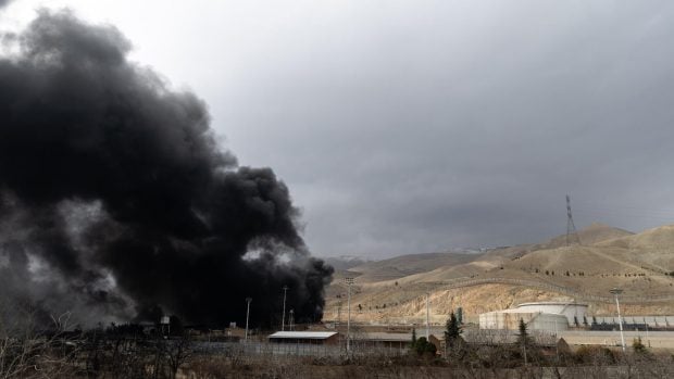 depósito combustible irán