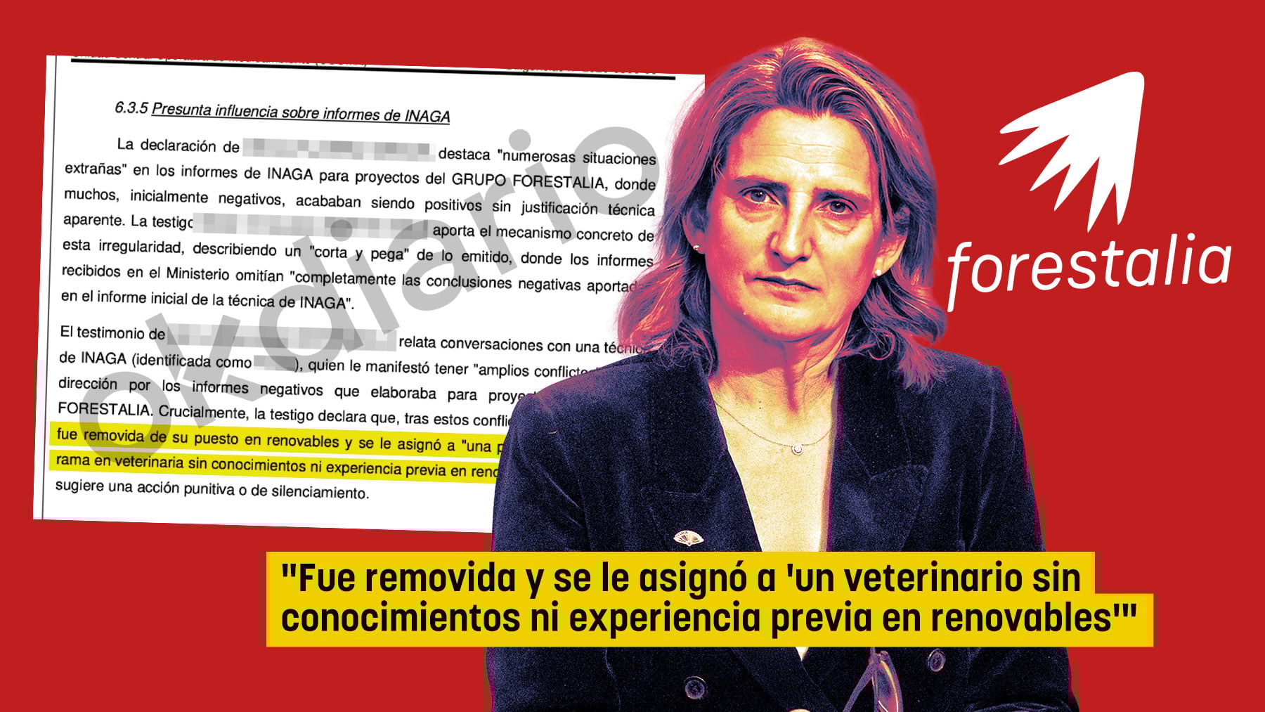 Los informes ambientales ilegales de Forestalia se aprobaron por un veterinario colocado por el PSOE