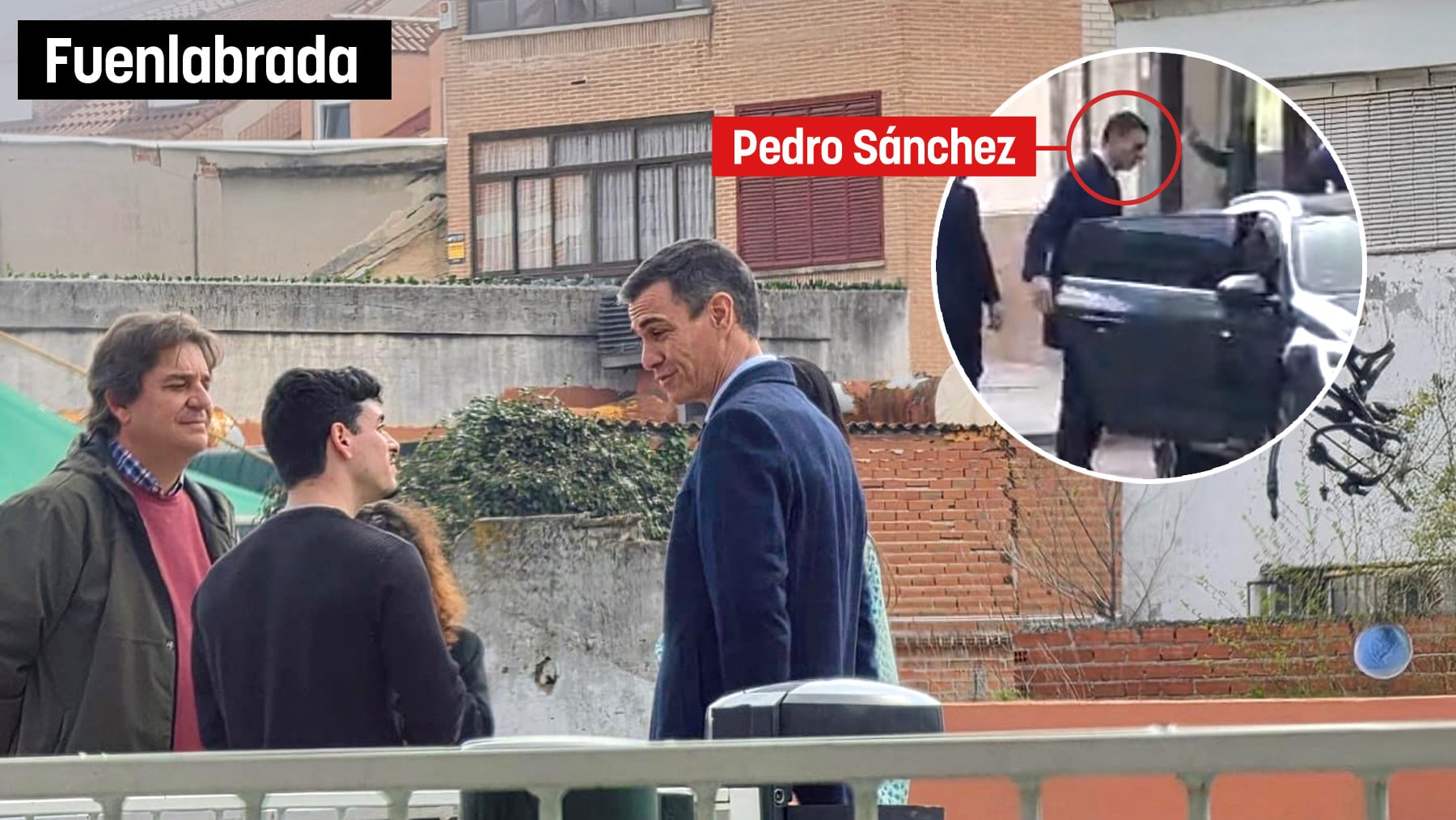 Sánchez bunkeriza Fuenlabrada para grabarse un vídeo de TikTok y corta calles a los vecinos sin avisar