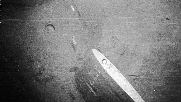 Restos del USS Thresher